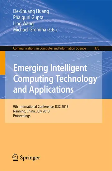 Cover of Emerging Intelligent Computing Technology and Applications