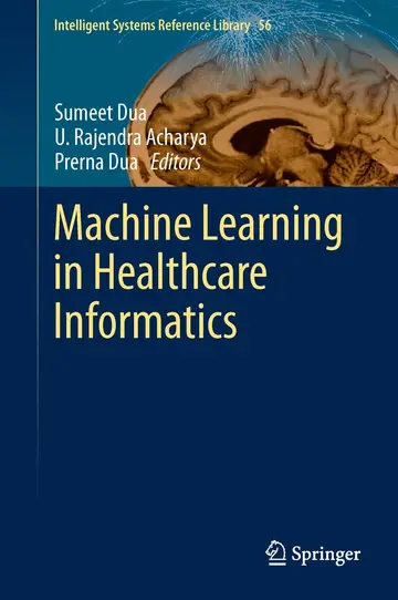 Cover of Machine Learning in Healthcare Informatics