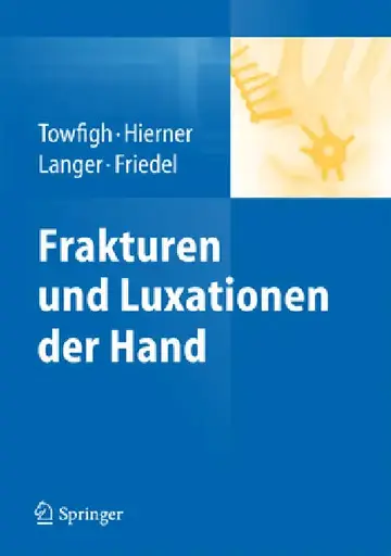 Cover of Frakturen Und Luxationen Der Hand