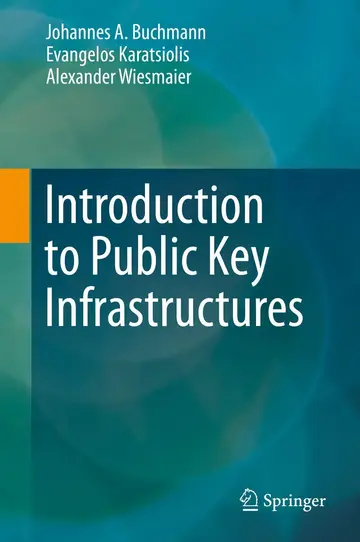 Cover of Introduction to Public Key Infrastructures