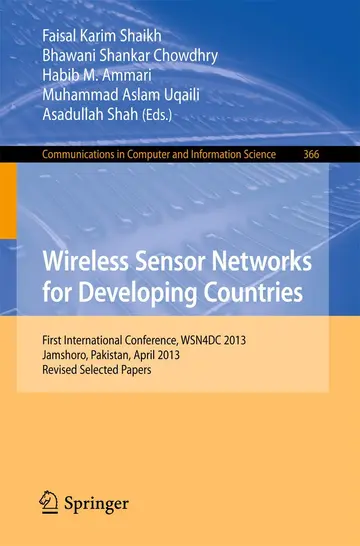 Cover of Wireless Sensor Networks for Developing Countries