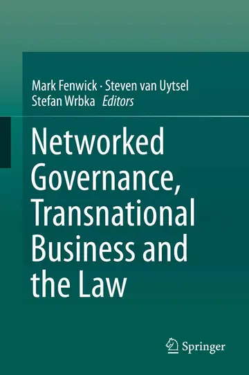Cover of Networked Governance, Transnational Business and the Law