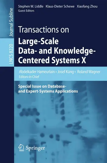 Cover of Transactions on Large-Scale Data- and Knowledge-Centered Systems X