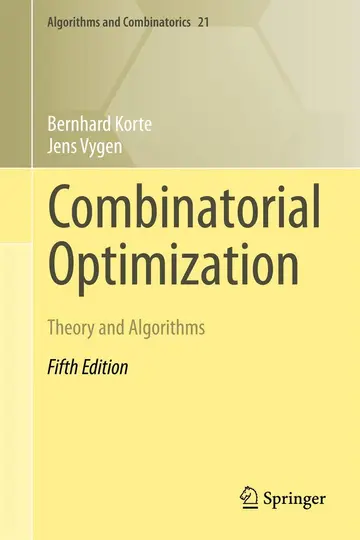 Cover of Combinatorial Optimization