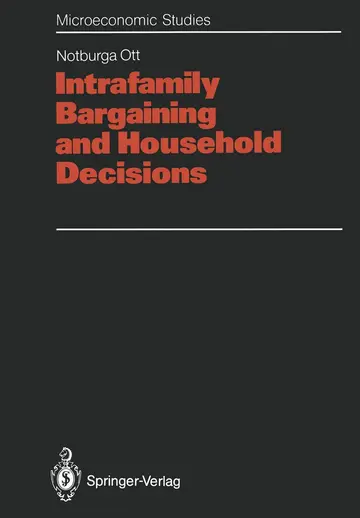 Cover of Intrafamily Bargaining and Household Decisions