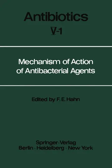 Cover of Mechanism of Action of Antibacterial Agents