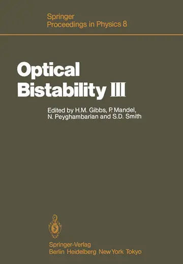 Cover of Optical Bistability III