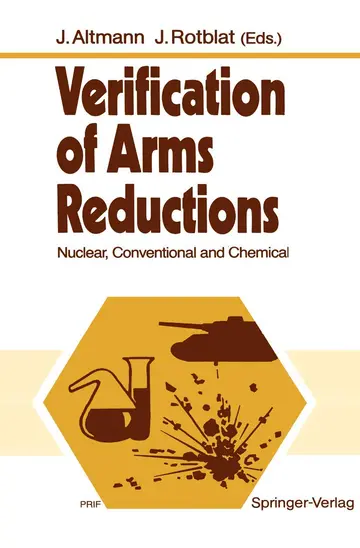 Cover of Verification of Arms Reductions