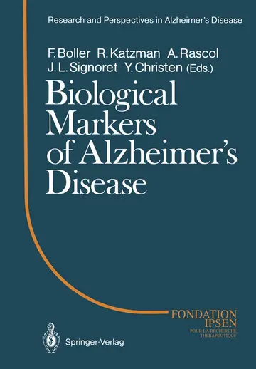 Cover of Biological Markers of Alzheimer’s Disease