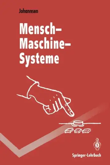 Cover of Mensch-Maschine-Systeme