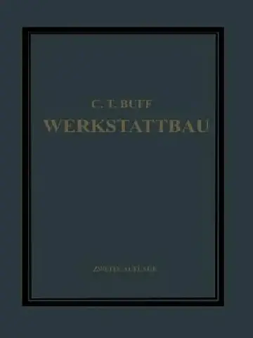 Cover of Werkstattbau