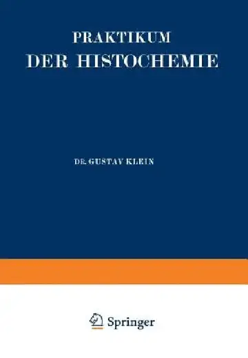 Cover of Praktikum Der Histochemie