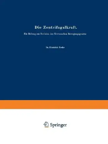 Cover of Die Zentrifugalkraft