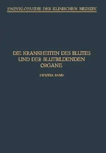 Cover of Handbuch Der Krankheiten Des Blutes Und Der Blutbildenden Organe