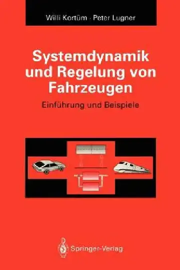 Cover of Systemdynamik Und Regelung Von Fahrzeugen