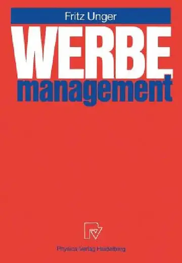 Cover of Werbemanagement