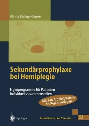 Cover of Sekundärprophylaxe Bei Hemiplegie