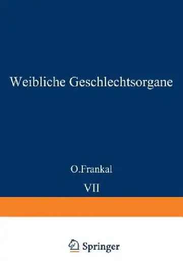 Cover of Weibliche Geschlechtsorgane