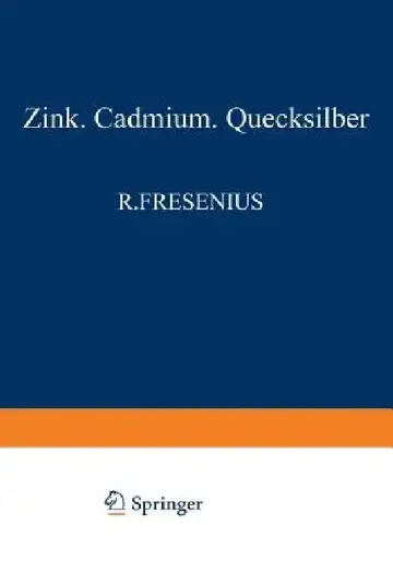 Cover of Elemente Der Zweiten Nebengruppe