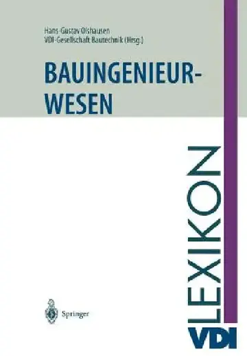 Cover of VDI-Lexikon Bauingenieurwesen