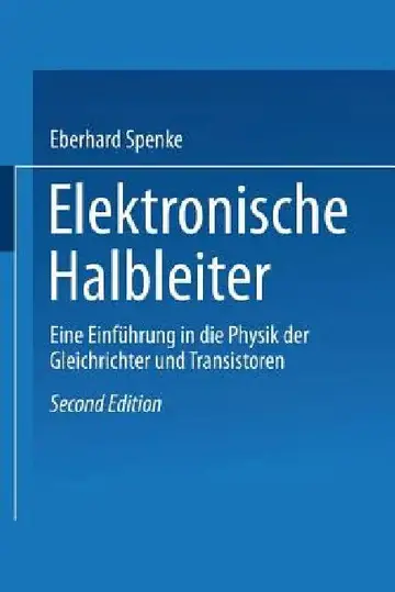Cover of Elektronische Halbleiter