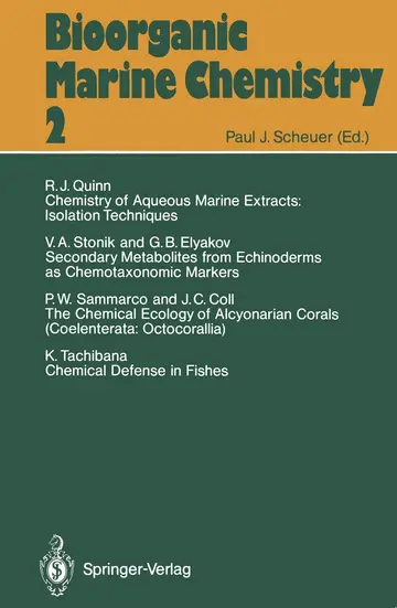 Cover of Bioorganic Marine Chemistry