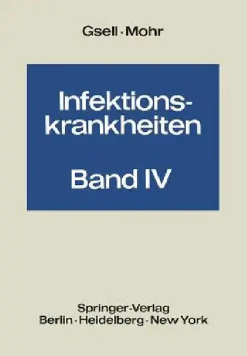 Cover of Rickettsiosen Und Protozoenkrankheiten