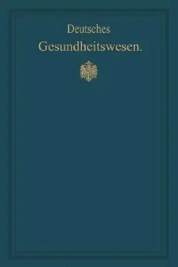 Cover of Deutsches Gesundheitswesen
