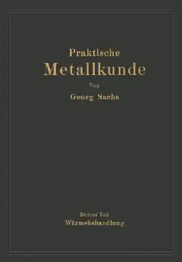 Cover of Praktische Metallkunde