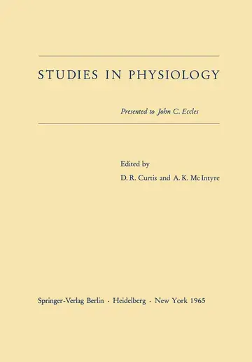 Cover of Studies in Physiology