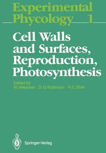 Cover of Cell Walls and Surfaces, Reproduction, Photosynthesis