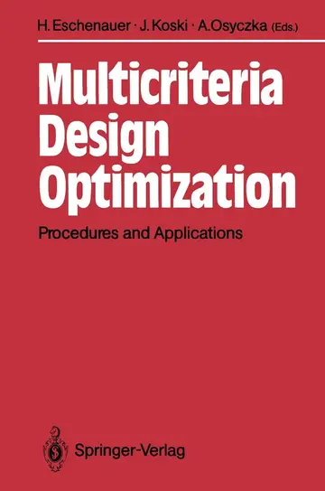 Cover of Multicriteria Design Optimization