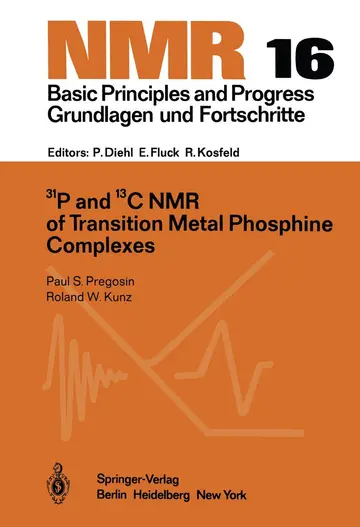 Cover of 31 P and 13 C Nmr of Transition Metal Phosphine Complexes