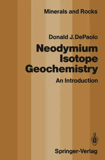Cover of Neodymium Isotope Geochemistry