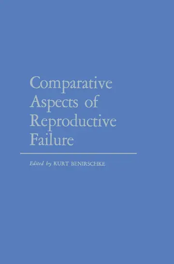 Cover of Comparative Aspects of Reproductive Failure
