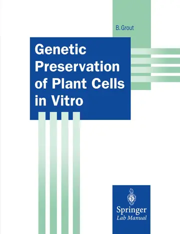 Cover of Genetic Preservation of Plant Cells in Vitro