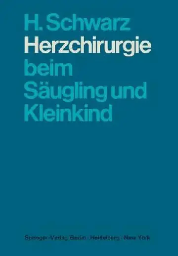 Cover of Herzchirurgie Beim Säugling Und Kleinkind