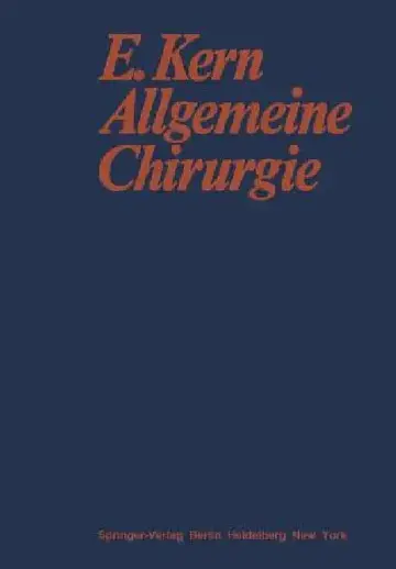 Cover of Allgemeine Chirurgie