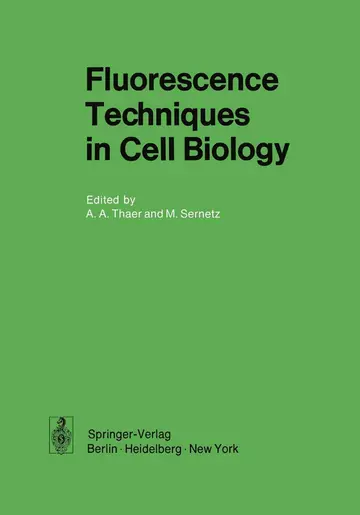 Cover of Fluorescence Techniques in Cell Biology