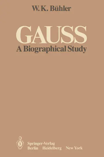 Cover of Gauss