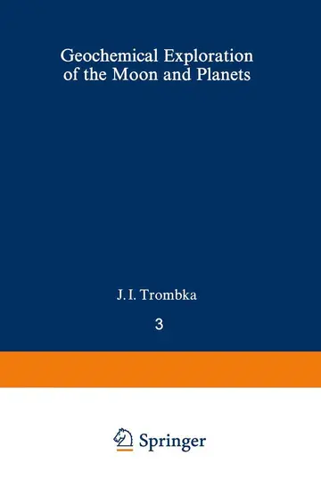 Cover of Geochemical Exploration of the Moon and Planets