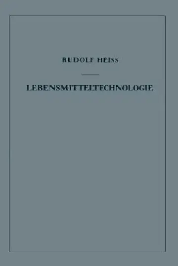 Cover of Lebensmitteltechnologie