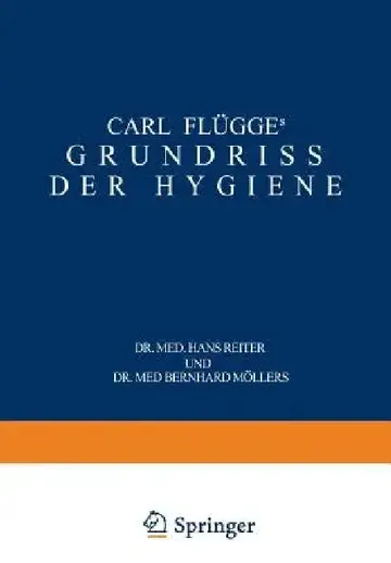 Cover of Carl Flügge's Grundriss Der Hygiene