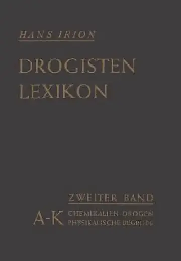 Cover of Chemikalien, Drogen, Wichtige Physikalische Begriffe in Lexikalischer Ordnung