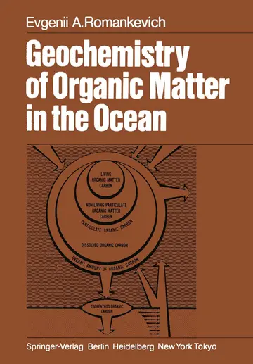 Cover of Geochemistry of Organic Matter in the Ocean