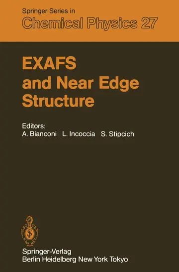 Cover of EXAFS and Near Edge Structure