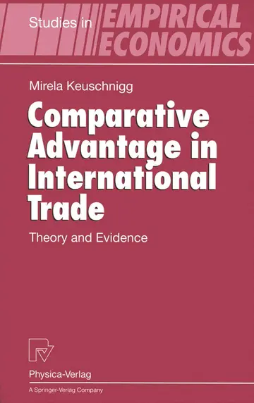 Cover of Comparative Advantage in International Trade