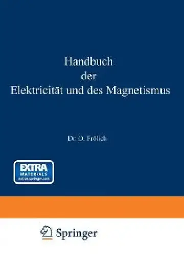 Cover of Handbuch Der Elektricität Und Des Magnetismus