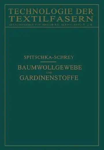Cover of Baumwollgewebe Und Gardinenstoffe