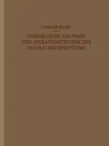 Cover of Chirurgische Anatomie Und Operationstechnik Des Zentralnervensystems